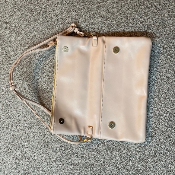 Pale Pink Floral Embodied 3-n-1 purse - Picture 3 of 11